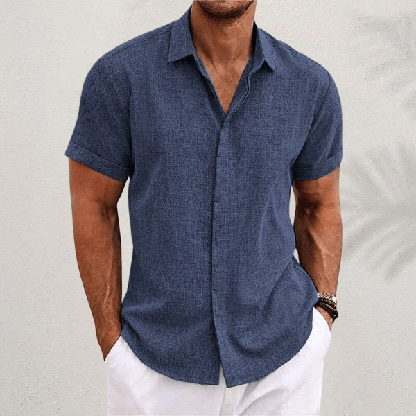 Aleandro Classic Linen Shirt